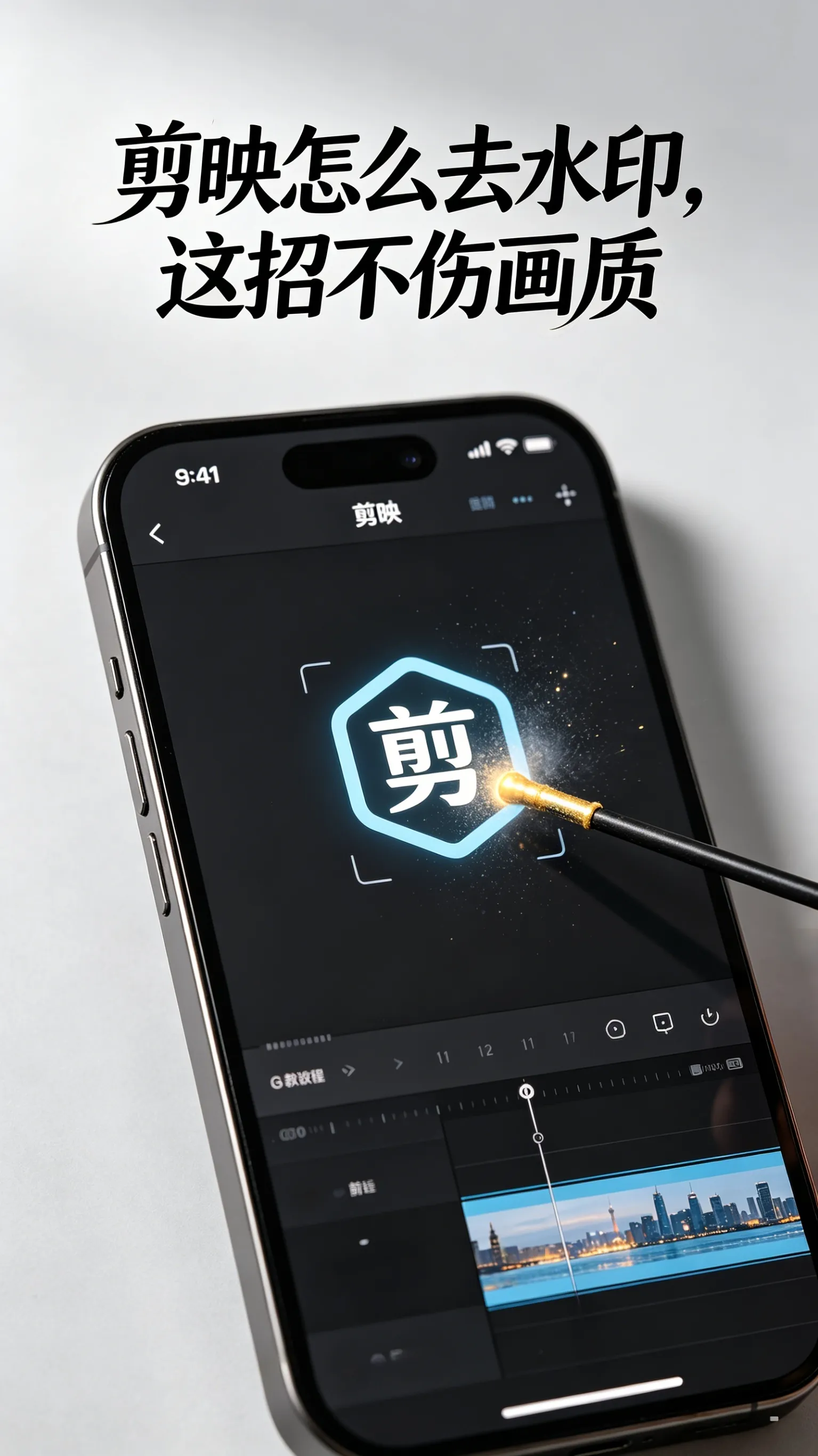 剪映去水印不伤画质！这4种方法一次性教会你