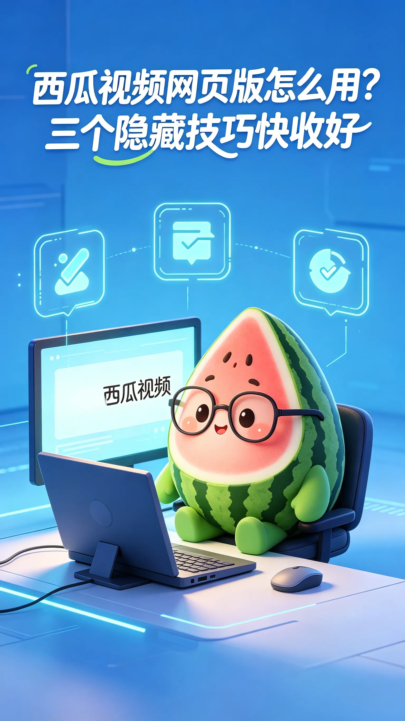 告别App占内存！西瓜视频网页版“真香”指南，3个隐藏技巧让大屏爽到飞起