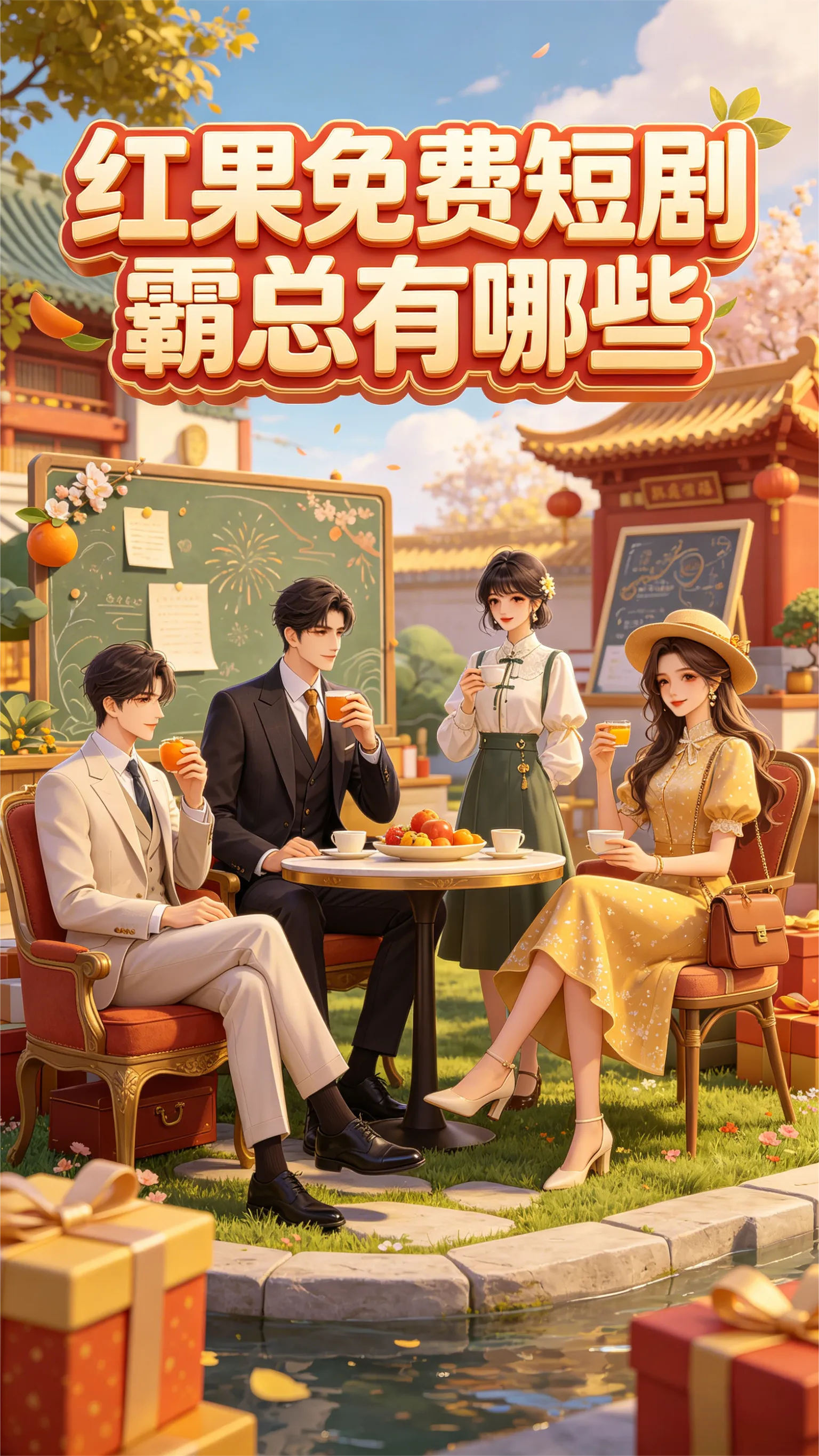 剧荒必看！红果免费短剧霸总合集，部部高甜，码住慢慢刷