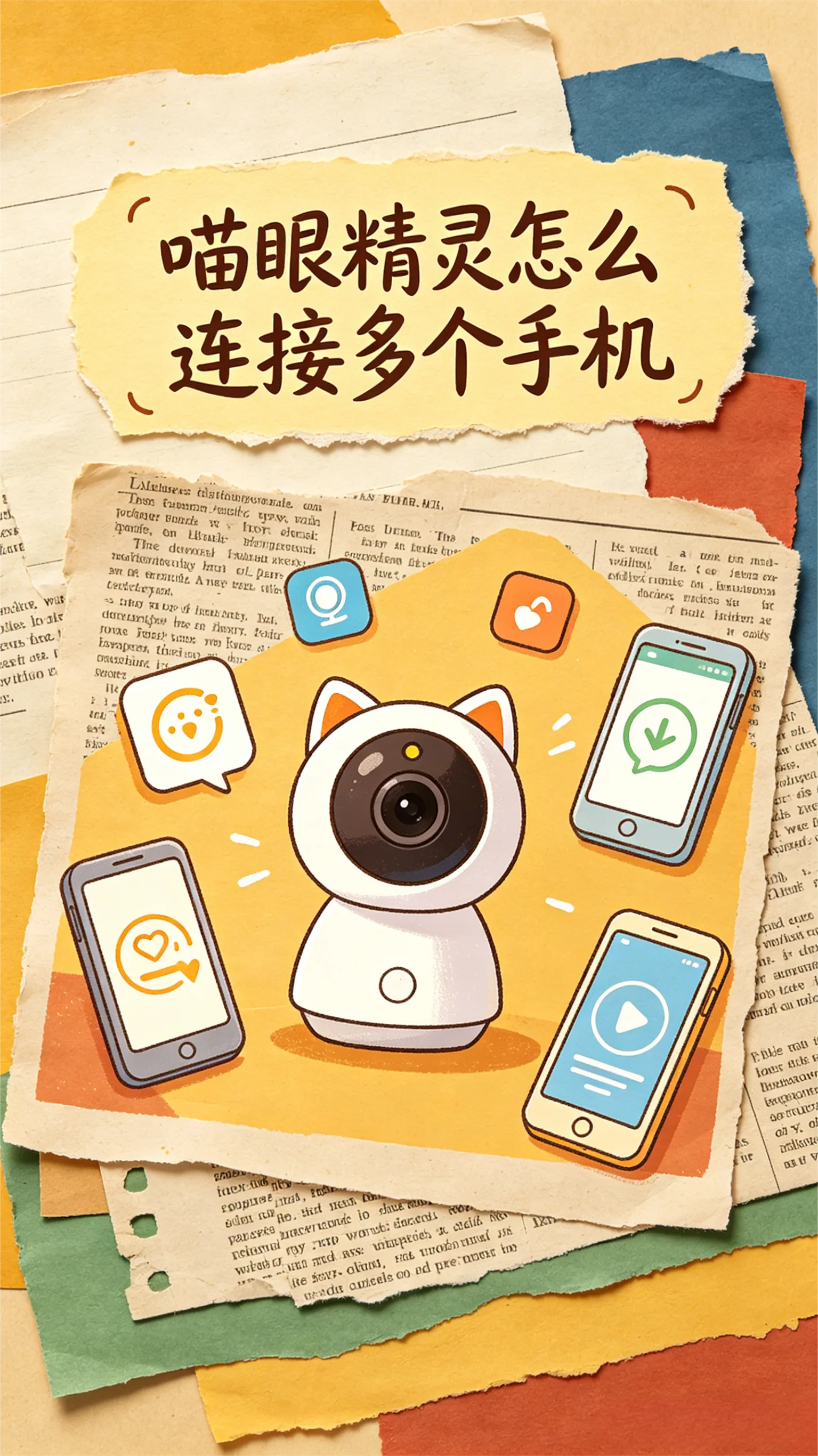 喵眼精灵怎么连接多个手机？一篇讲透设备分享功能