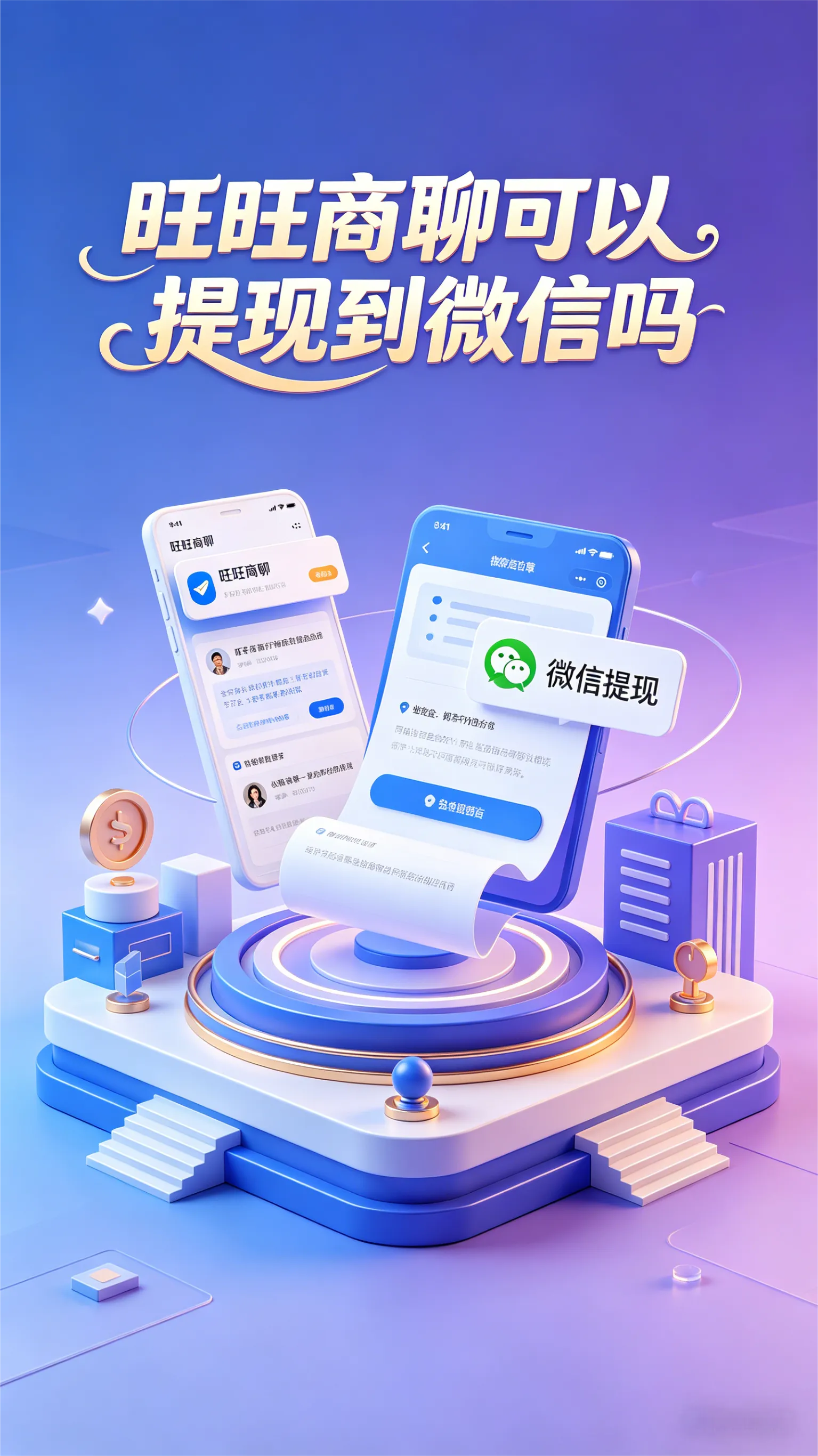 旺旺商聊提现全攻略：微信/支付宝/银行卡，一次说清楚
