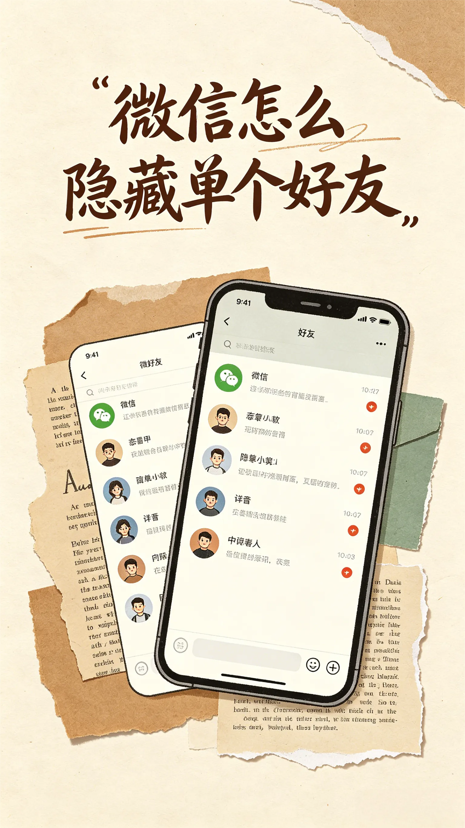 微信隐藏单个好友终极攻略！3种方法，从“消失”到“查无此人”