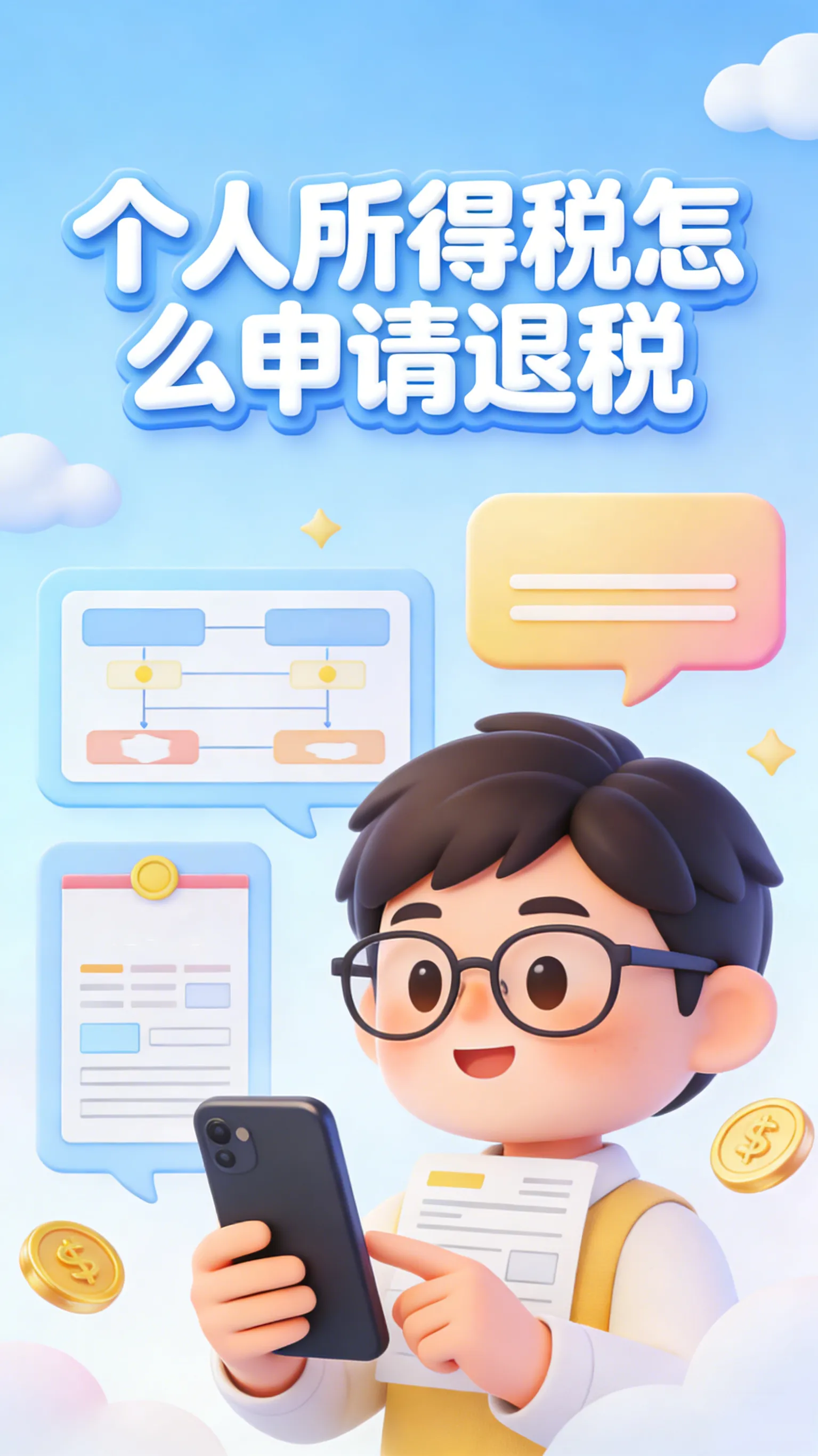 2026退税季 | “个人所得税怎么申请退税”看这篇就够了！手把手带你快速办理，秒懂个税业务