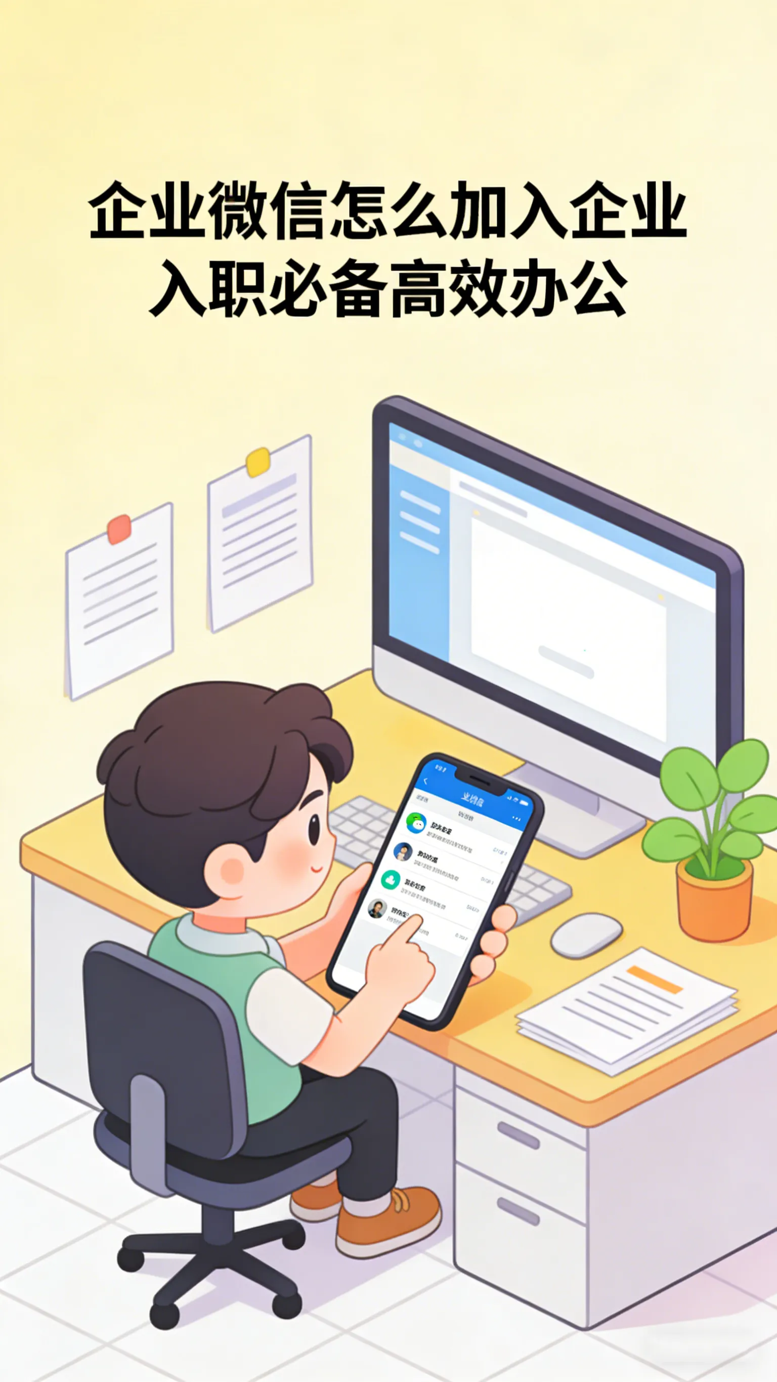 企业微信怎么加入企业？入职第一天必看：从下载到开聊，一篇搞定