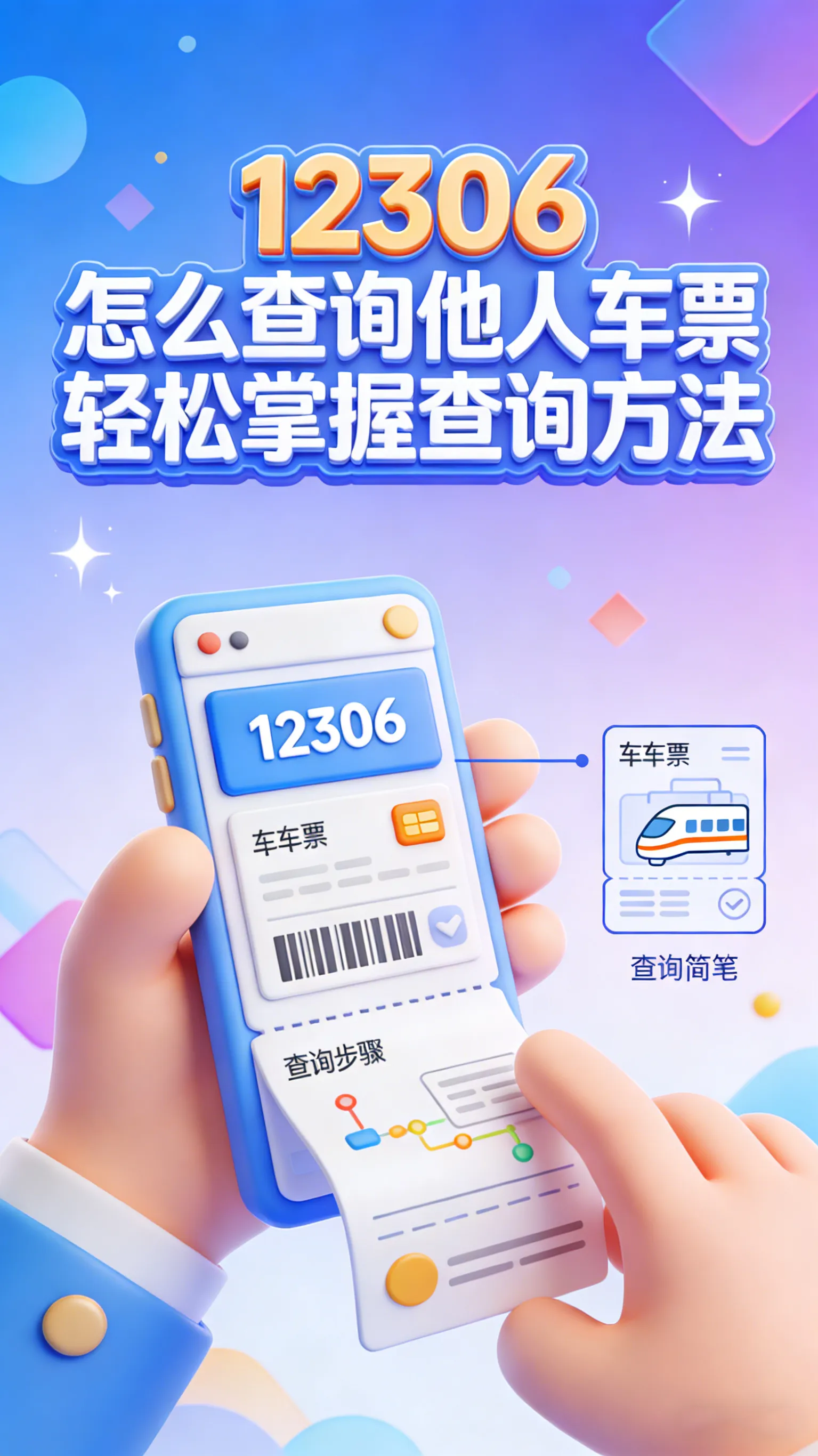 12306怎么查询他人车票？轻松掌握查询方法，帮家人买票后必看
