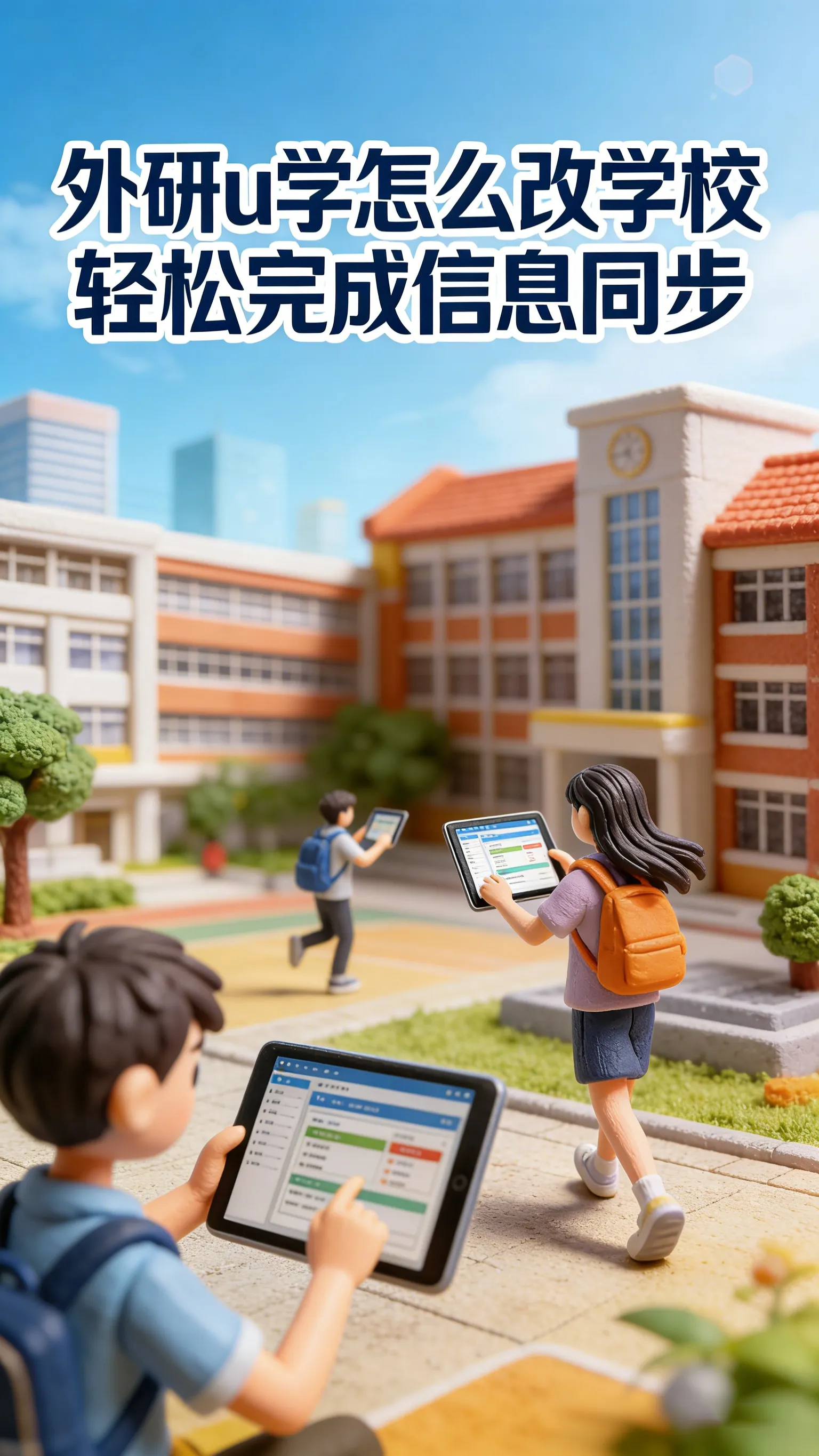 外研U学改学校全攻略：轻松完成信息同步