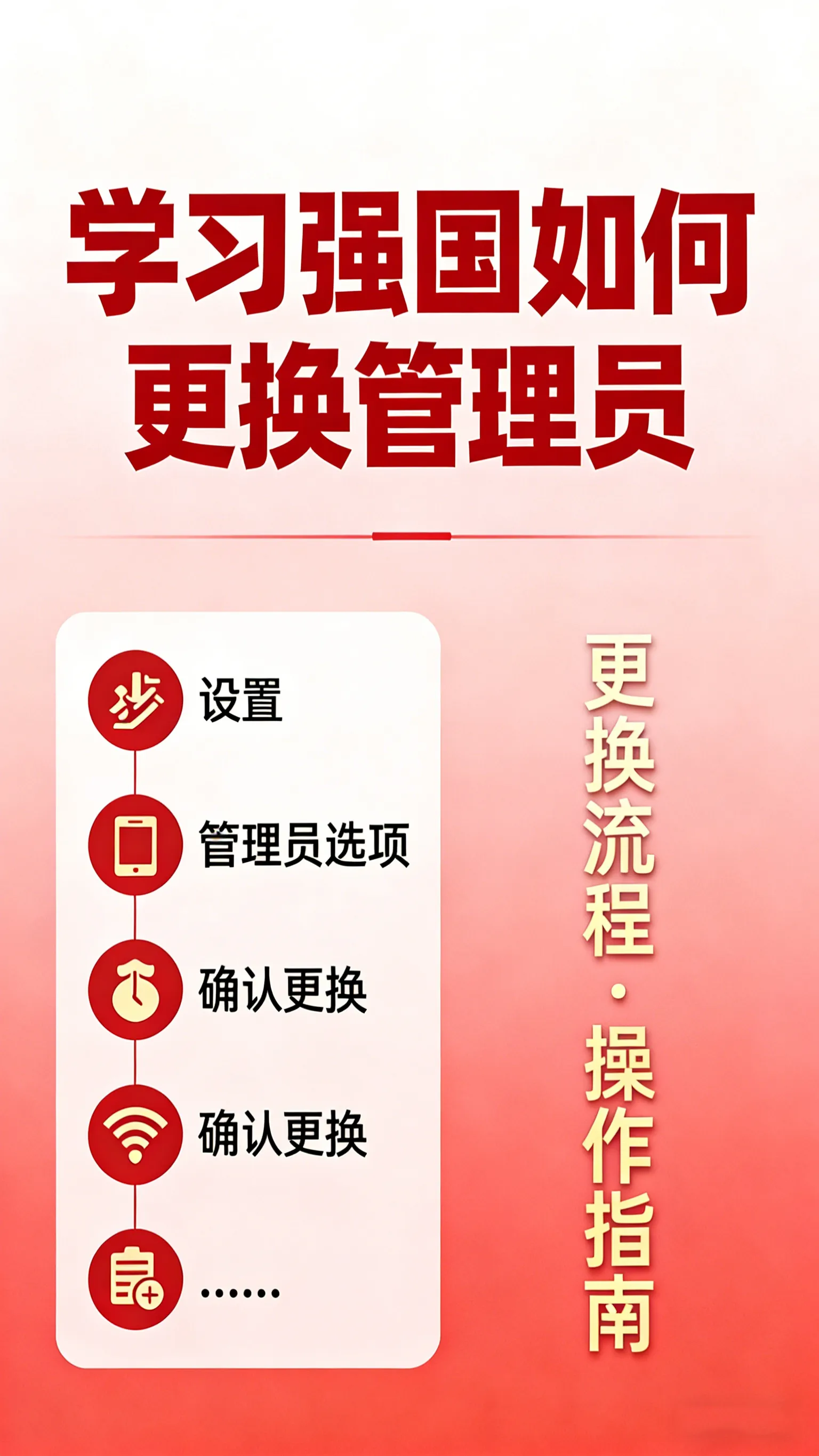 单位管理员离职了怎么办？学习强国更换管理员教程