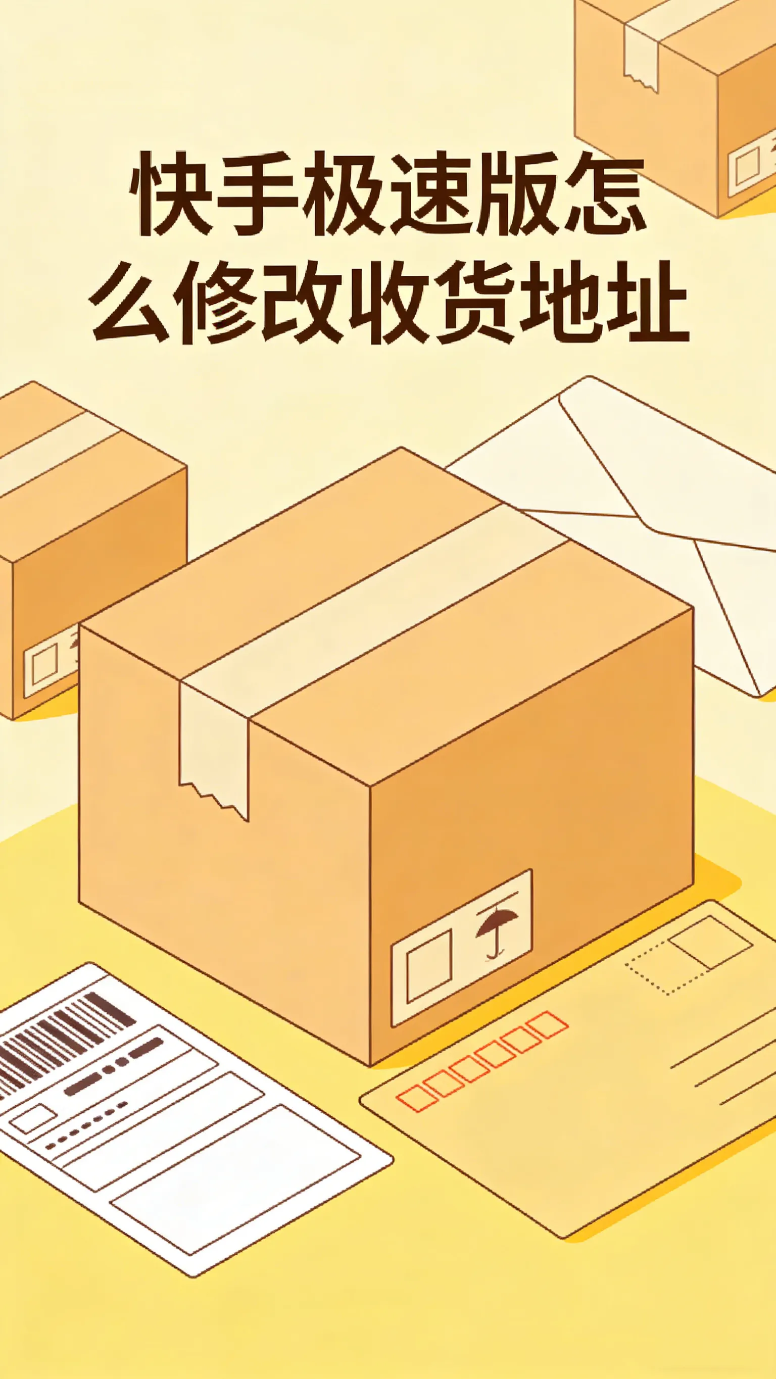 快手极速版修改收货地址全攻略：下单前必看设置指南