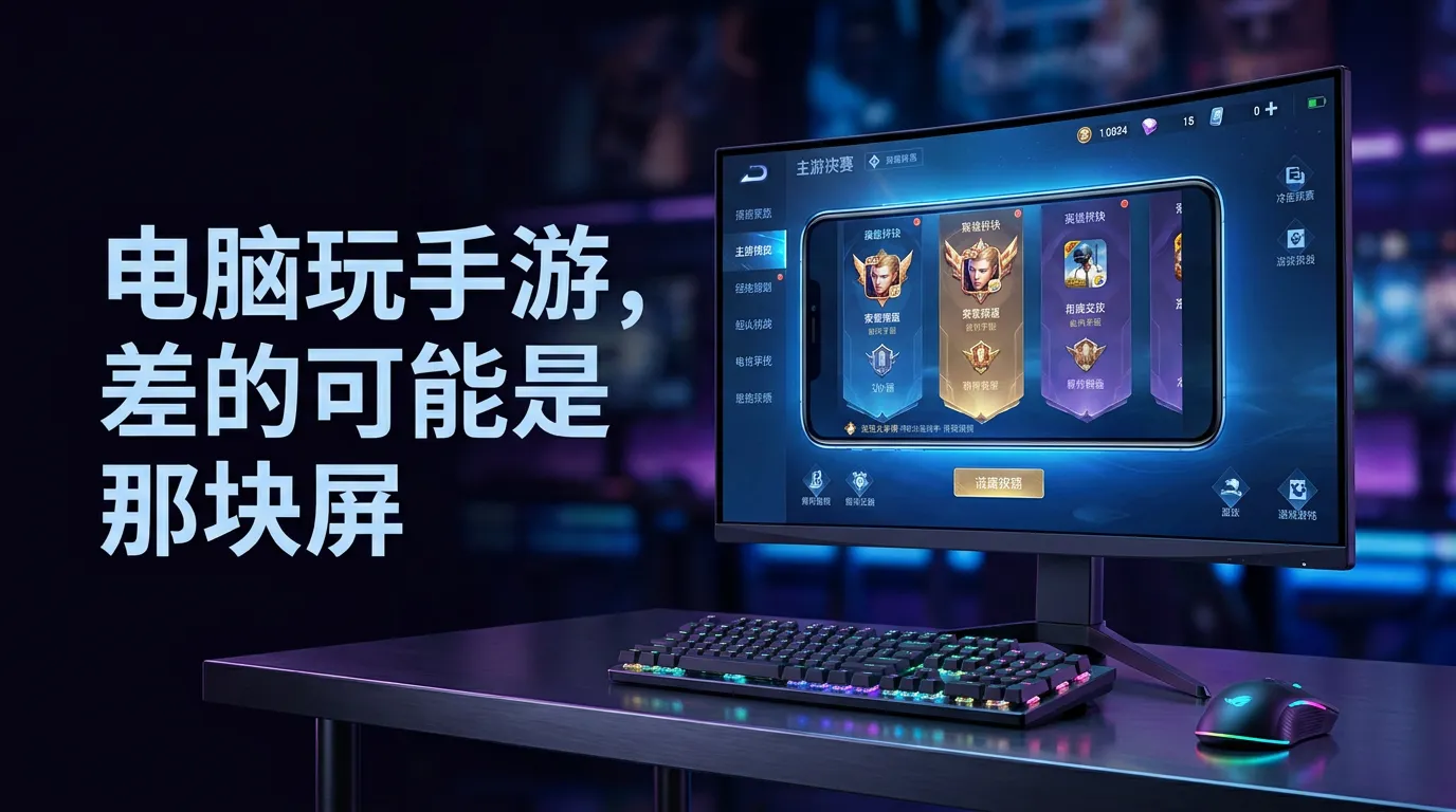电脑玩手游操作差半拍？是键位没调，还是设备在拖后腿？